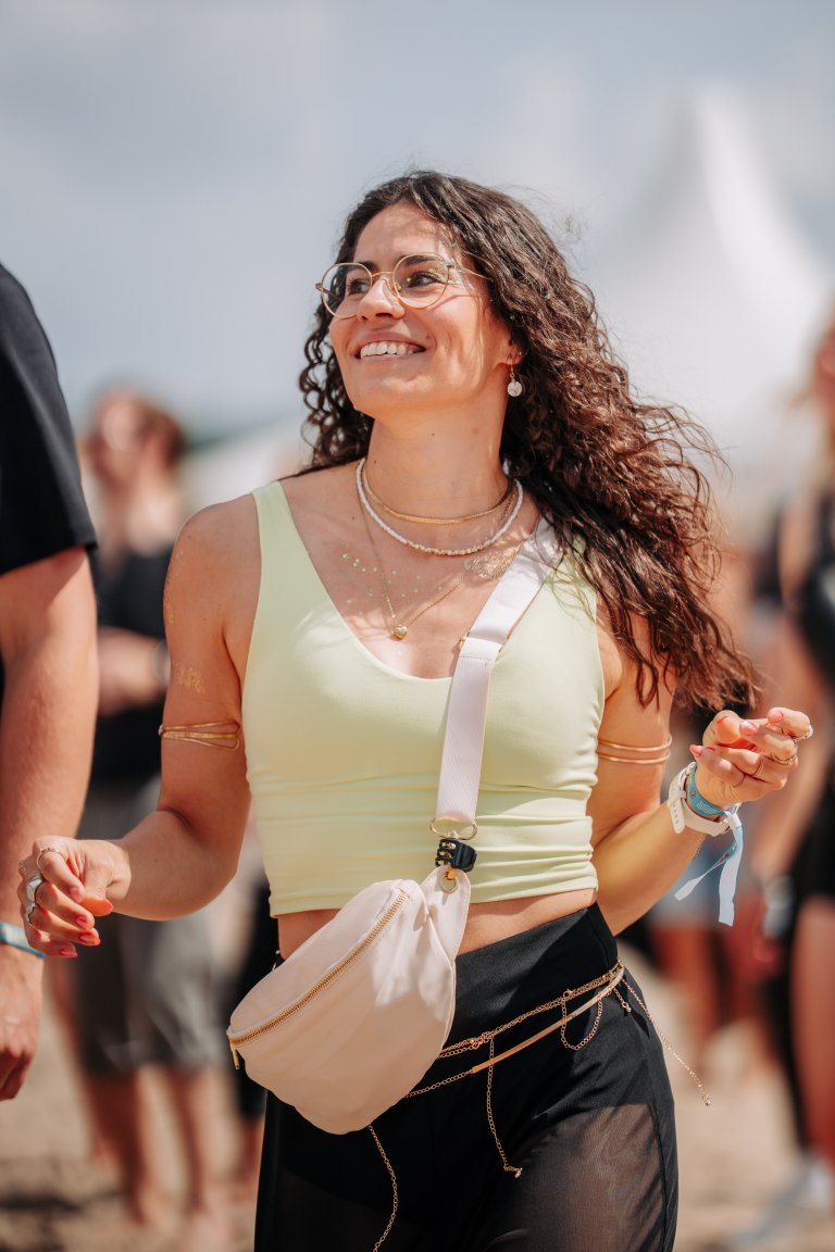 Festivalgast am Südstrand